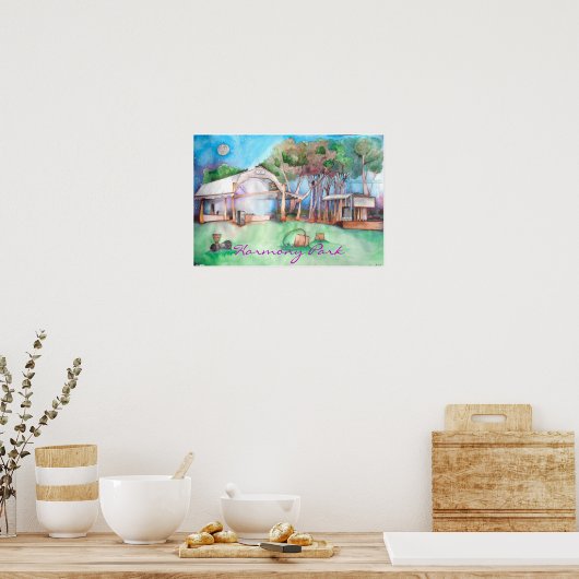 Poster Harmony Park @ Night (Cuisine)