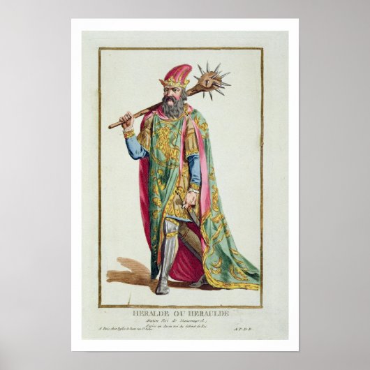 Poster Harold, Roi du Danemark de 'Receuil des Estampes (Devant)