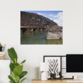 Poster Harpers Ferry Tunnel (Bureau à domicile)