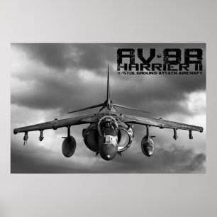 Poster Harrier II AV-8B