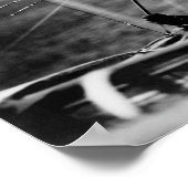 Poster Harriet Quimby dans son Monoplane Bleriot (Coin)