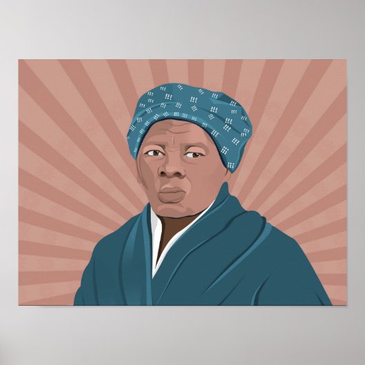 Poster Harriet Tubman (Devant)