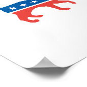 Poster Harris 2024 Democrat Cat - Vote For Kamala W Elect (Coin)