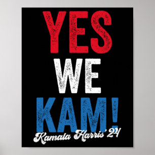 Poster Harris 2024 Support I&#' ; m Avec Son Kamala Harri