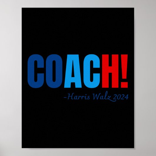 Poster Harris 2024 Tim Wheimer Coach (Devant)