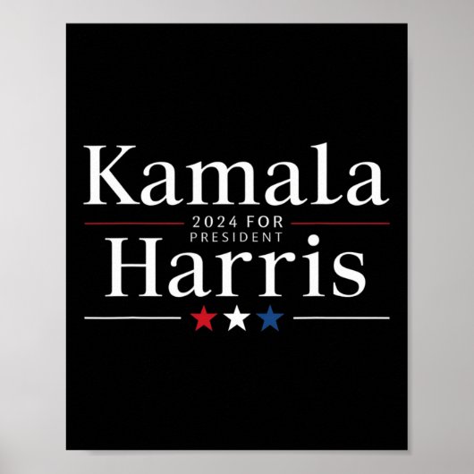Poster Harris 2024 Vintage (Devant)