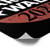 Poster Harris & ; Tim Walz Pour La Campagne Président (Coin)