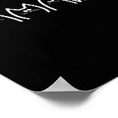 Poster Harris Cat Lettering Positive1 (Coin)