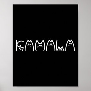 Poster Harris Cat Lettering Positive1