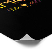 Poster Harris Chat Letter drôle Chat Lady Harris Wheimer (Coin)