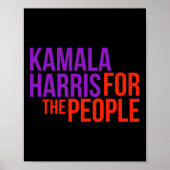 Poster Harris For The People Shirt Kamala 2020 (Devant)