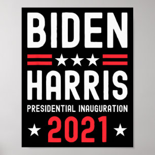 Poster Harris Inauguration Day 2021 Commemorative Merchan