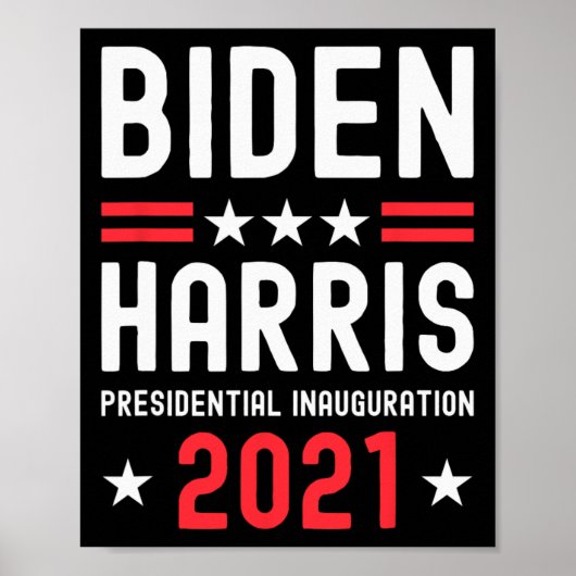 Poster Harris Inauguration Day 2021 Commemorative Merchan (Devant)