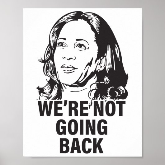 Poster Harris Nous ne reviendrons pas 2024 (Devant)