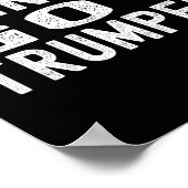 Poster Harris s'est fait tromper Kamala a cassé Trump 202 (Coin)