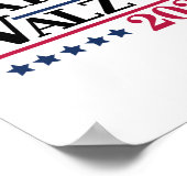 Poster Harris Tim Waltz Élections 2024 (Coin)
