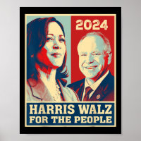 Harris W 2024 Pour Les Démocrates Du Peuple Vote K
