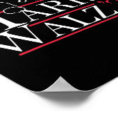 Poster Harris Waltz 2024 Drôle Chat Lady Kamala Harris Ti (Coin)