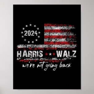 Poster Harris Waltz 2024 Kamala Election 2024 Nous ne som