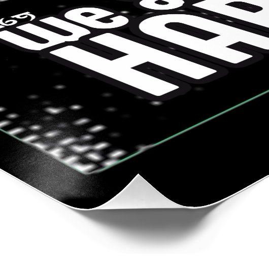 POSTER HARRIS-WALZ 2024 NOUS NE REVIENDRONS PAS (Coin)