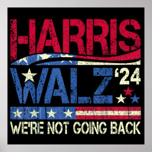 Poster Harris Walz Kamala Harris 2024 Tim Walz