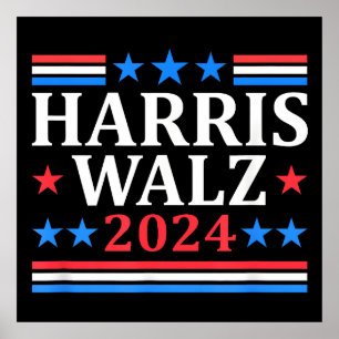 Poster Harris Walz Waltz 2024