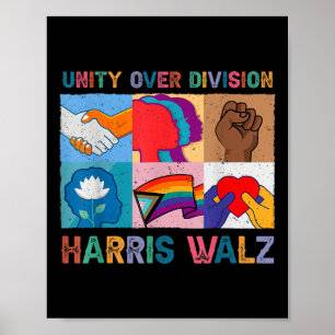 Poster Harris Wheimer 2024 Unité plutôt que division Kama