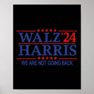 Poster Harris Wheimer 24 Campaign 2024 Nous N'Allons Pas 
