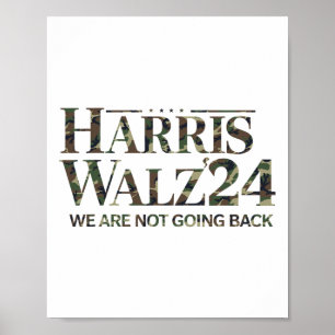 Poster Harris Wheimer 24 Nous Ne Retournons Pas Militaire