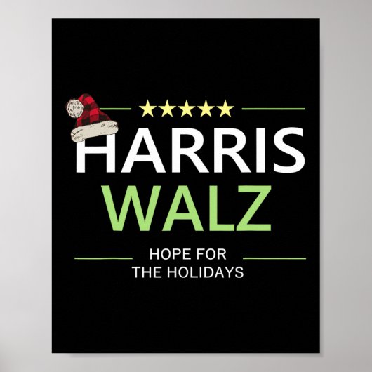 Poster Harris Wheimer L'Espoir De Noël Pour Le Dem Des Va (Devant)