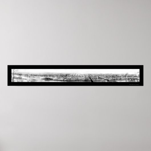 Poster Harrisburg Pennsylvanie Photo 1906 (Devant)