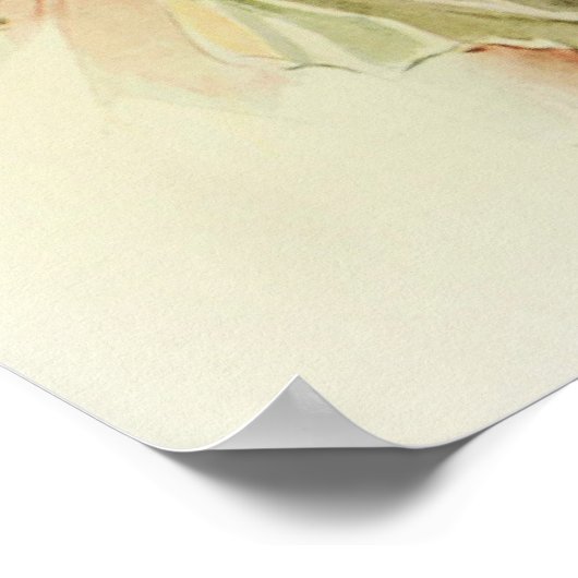 Poster Harrison Fisher Girl When Man Marries To The Ball (Coin)