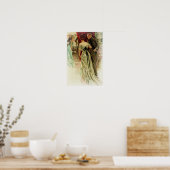 Poster Harrison Fisher Girl When Man Marries To The Ball (Cuisine)