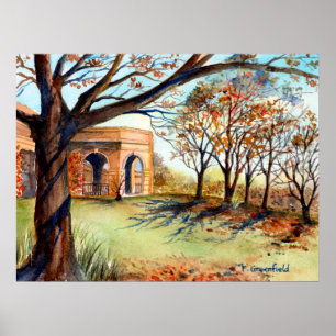 Poster Harrogate de Valley Garden par Farida Greenfield