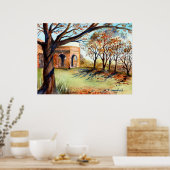 Poster Harrogate de Valley Garden par Farida Greenfield (Cuisine)