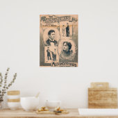 Poster Harry & Bessie HOUDINI VAUDEVILLE (Cuisine)