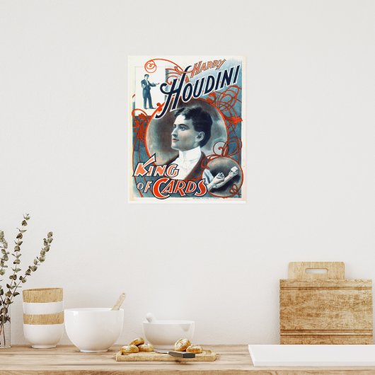 Poster Harry Houdini (Cuisine)