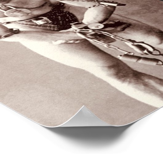 Poster Harry Houdini (c.1899) (Coin)