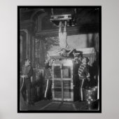 Poster Harry HOUDINI Échapper Artiste torture de l'eau (Devant)