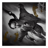 Poster Harry Houdini HQ Portrait Art Pop Art (Devant)
