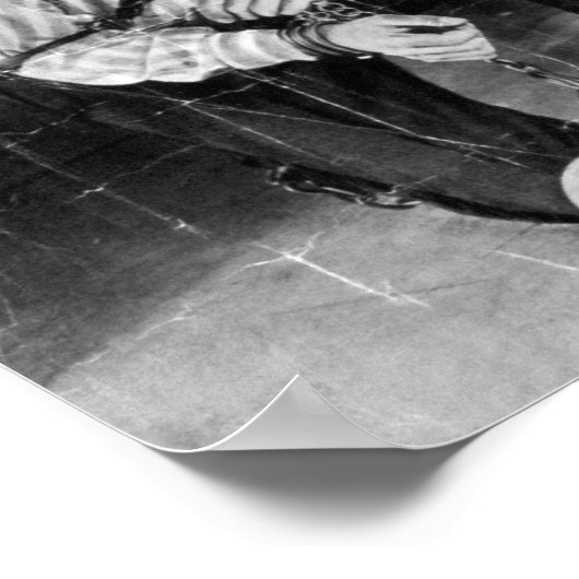 Poster Harry Houdini sur le point de s'échapper de prison (Coin)