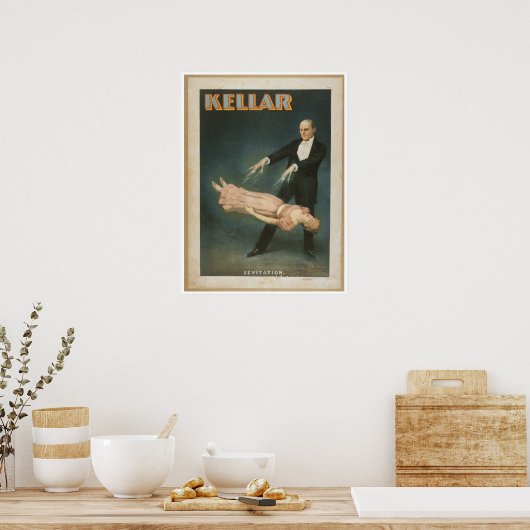 Poster Harry Kellar Levitation (Cuisine)