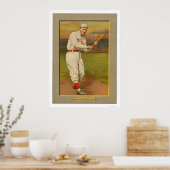 Poster Harry Niles Red Sox Baseball 1911 (Cuisine)