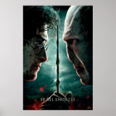 Poster Harry Potter 7 Partie 2 - Harry vs Voldemort (Devant)