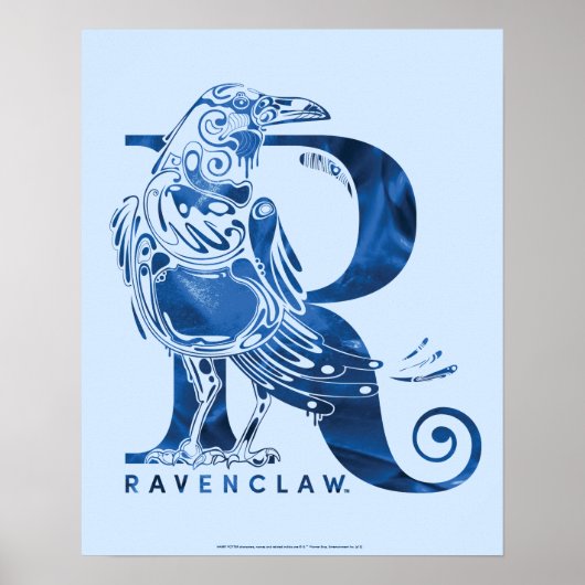 Poster Harry Potter | Aguamenti RAVENCLAW™ Graphique (Devant)