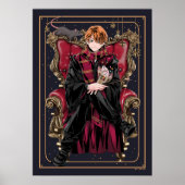 Poster HARRY POTTER™ | Anime Ron Weasley Assis (Devant)
