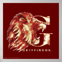 Harry Potter | Aquarelle Lion GRYFFINDOR™
