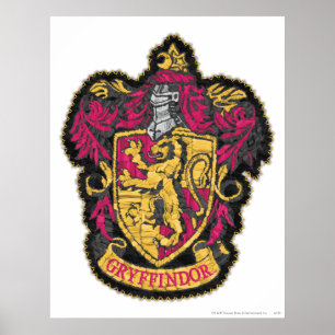 Poster Harry Potter Armoiries de la maison Gryffondor