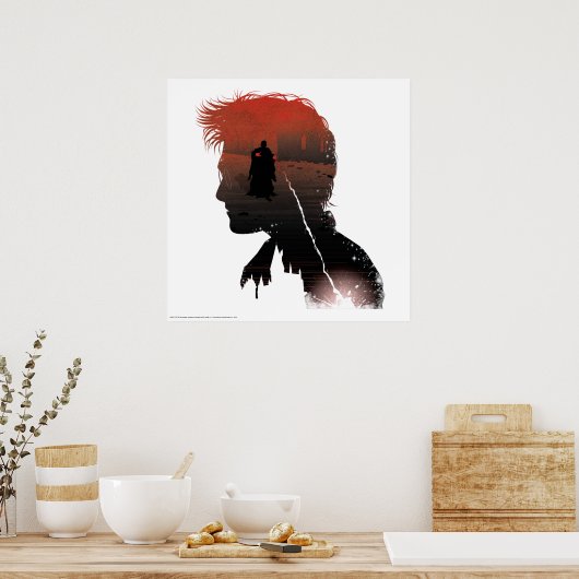 Poster Harry Potter | Assistant Harry & Voldemort Duel (Cuisine)