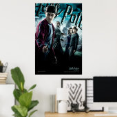 Poster Harry Potter avec Dumbledore Ron et Hermione 1 (Bureau à domicile)